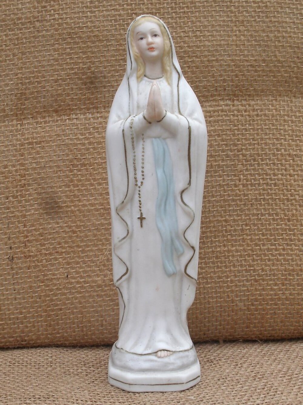 Vintage Roman Inc Madonna Mary Porcelain Figurine